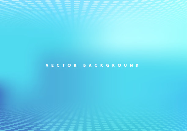 散焦抽象蓝色技术背景