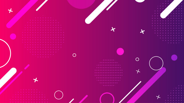 面向网络社交媒体推广的现代几何销售横幅模板编辑矢量设计